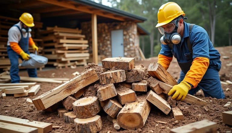 Bois infesté : les règles d'évacuation