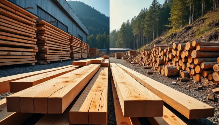 Bois d'œuvre et bois énergie : deux marchés distincts
