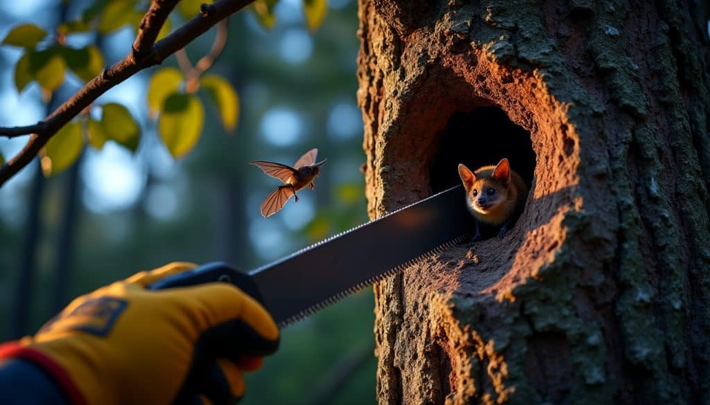 Chauves-souris et cavités : ce qu&rsquo;il faut savoir avant de couper