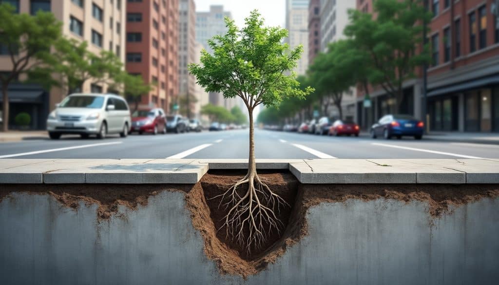 Sols urbains : pourquoi les arbres y vivent moins longtemps
